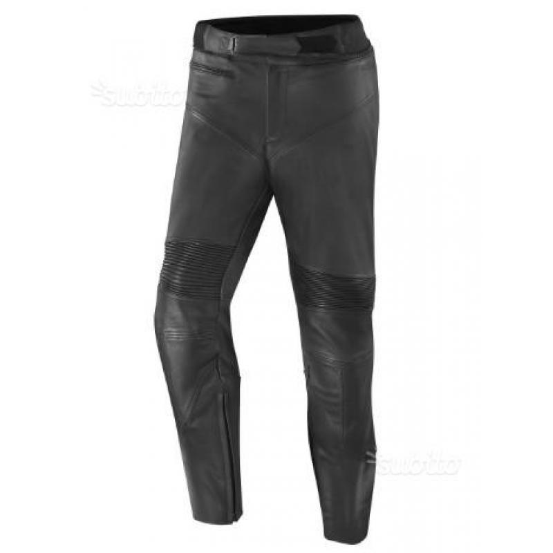 Pantaloni tayler pelle bovina neri