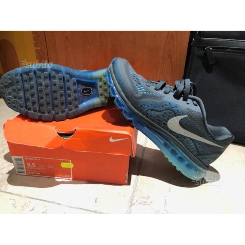 SCARPE snickers NIKE AIR MAX 2014 mis 42 8.5