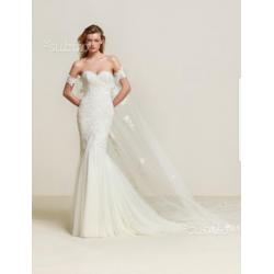 Abito sposa sirena tg 40 pronovias 2018